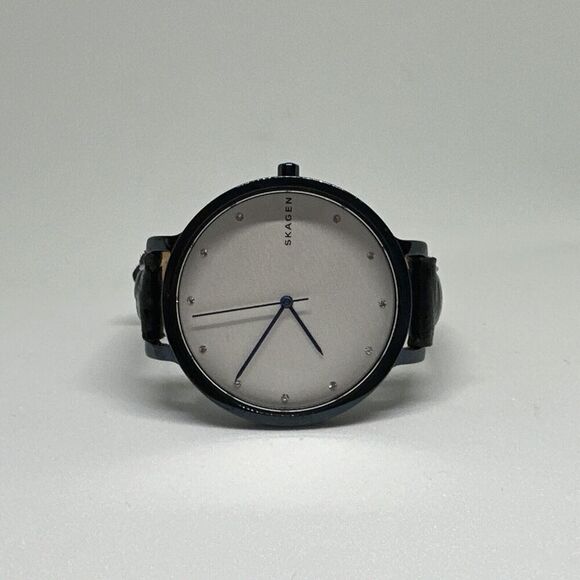 Skagen Hagen SKW2579 Women\'s Black Leather Analog Dial Quartz Wrist Watch HME187 main image 5
